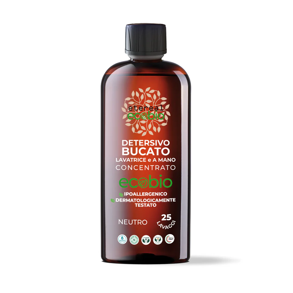 ETEREAL ECOBIO DETERSIVO BUCATO LAVATRICE E A MANO CONCENTRATO 1000 ML