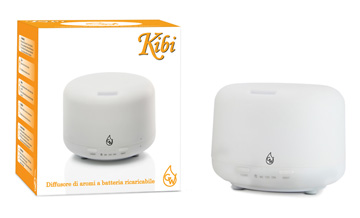 KIBI DIFFUSORE DI AROMI ALIMENTATO A BATTERIA
